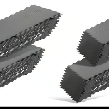 2x Bateria Panasonic CGR-D54s 5400mAh - CGR-D54s, Batería recargable para camaras Panasonic AG-DVX100 NV-DS29 GX7 MX5 MX2500 MX500 HDC-Z10000