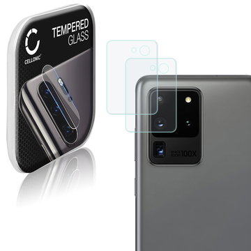 2x Protector pantalla móvil Samsung Galaxy S20 Ultra (SM-G988) autoadhesivo de subtel - Screen protector, (Calidad HD / Cristal templado / 0,33mm / 9H)