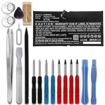 Batería para tablet Huawei MediaPad M5 10.8 / M5 Pro 10.8 - HB299418ECW 7300mAh Batería recargable de repuesto + Juego de herramientas