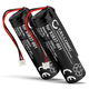 2x Batería 3400mAh