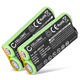 2x Battery 700mAh