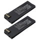 2x Battery 2400mAh