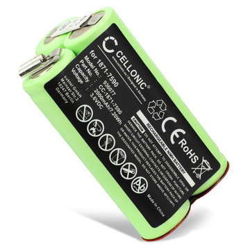 Batería para Moser ChromStyle Pro (NiMh Version) - 1871-7590 (2000mAh) Batería de Reemplazo