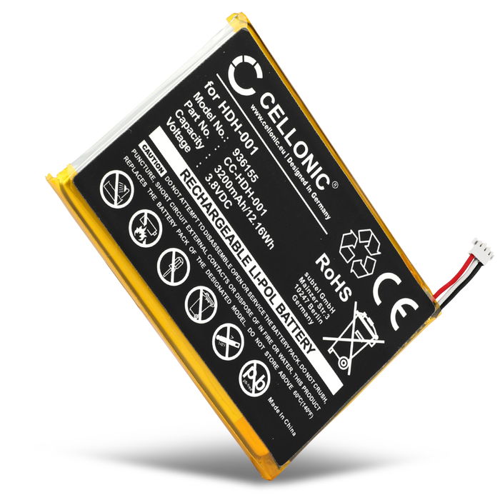 Nintendo HDH-001 Batería 3200mAh de Cellonic