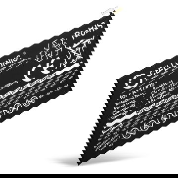 Bateria iPad A1725 gran capacidad 5120mAh - A1725, Batería recargable para tablets Apple iPad mini 5 (2019) - A2124, A2126, A2133