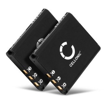 2x Batería para Sony WH-1000XM2, MDR-1000X, MDR-1ABT, SRS-BTS50 1050mAh de CELLONIC