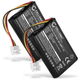 2x Batería 1800mAh