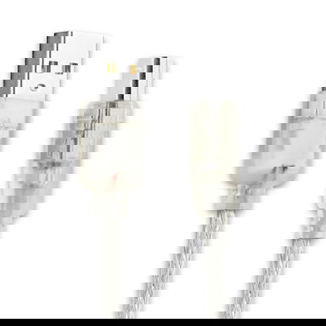 Cable USB para auna MIC-900-RD / MIC-900B / MIC-900BL - Cable de Carga y Datos 3m Transparente PVC