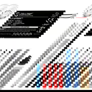 Bateria Sony SP86R 2100mAh - + Juego de herramientas 4-451-971-01,SP86R, Batería recargable para consolas / mandos Sony PS Vita 2007 / PCH-2007 / PSV2000