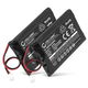 2x Battery (1100mAh, 3.7V)