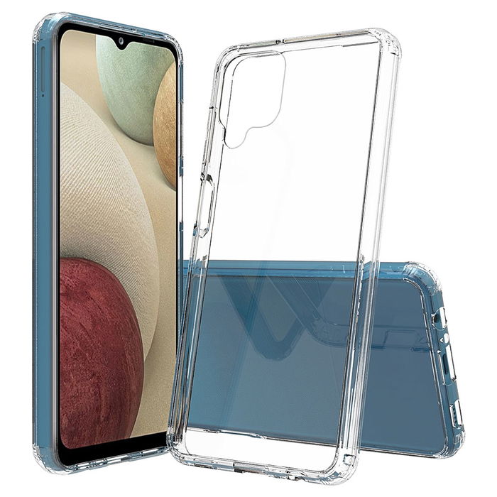 subtel Funda de móvil para Samsung Galaxy A12 (SM-A125), Funda protectora de TPU, Protector de móvil de color Transparente, Phone Case / Back Cover