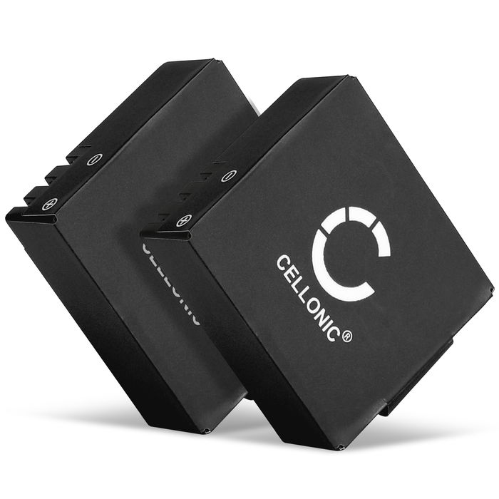 2x Bateria Mbylxk 900mAh - , Batería recargable para camaras Mbylxk Action Cam 1080p HD 12MP (W9S)