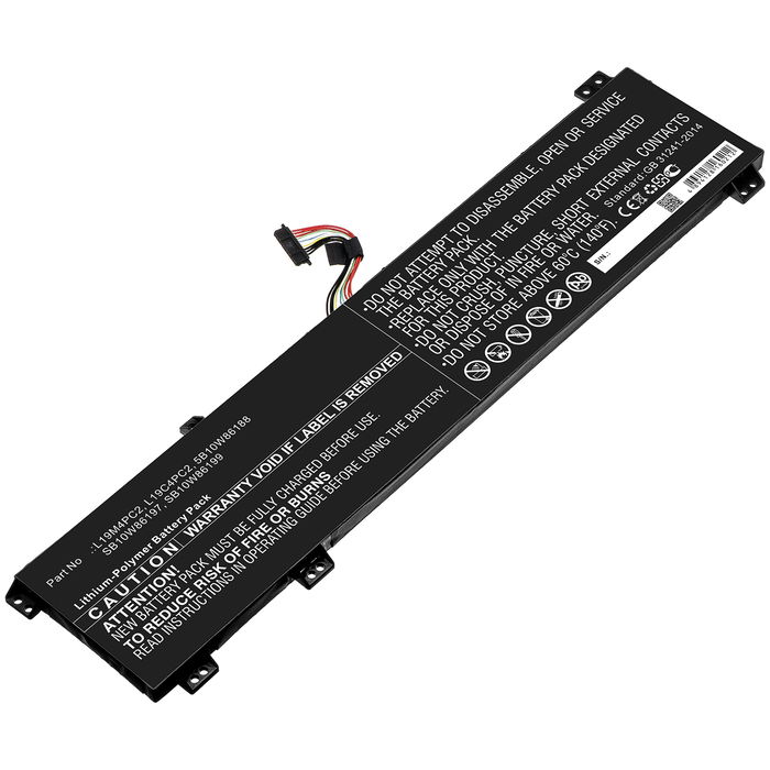 Batería Lenovo para ordenador portátil Lenovo Legion 5 17ARH05H, Legion 7 15IMH05, Legion 7 15IMHg05 5180mAh 15.4V  de CELLONIC