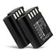 2x Battery 1600mAh