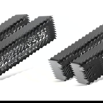 2x Batería para Samsung HMX-F90 -F80 -F900 F800 HMX-H200 H400 -H300 SMX-F40 F44 F70 -F50 de CELLONIC