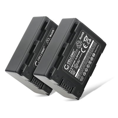 2x Batería para Samsung HMX-F90 -F80 -F900 F800 HMX-H200 H400 -H300 SMX-F40 F44 F70 -F50 de CELLONIC