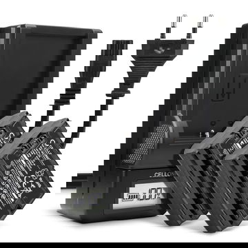 2x Bateria FujiFilm NP-W235 2000mAh - + Cargador NP W235, Batería recargable para camaras FujiFilm X-T4 / GFX 50S II / GFX100S / X-H2S