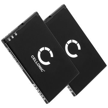 2x Bateria Bea-fon ICP5/44/61 1400mAh - ICP5/44/61, Batería larga duración para smartphones Bea-fon SL810 / SL820