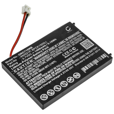 1x Bater&iacute;a para Audioline Watch and Care V130, V120, V131, V132; Oricom SC701; SC705 (1400mAh, 3.7V) de CELLONIC