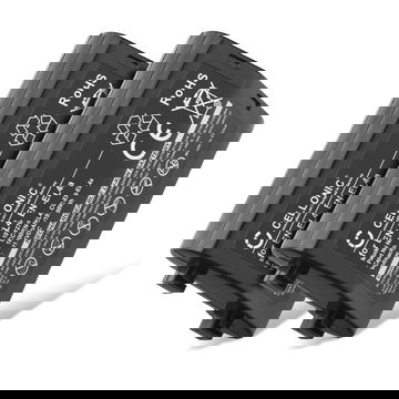 2x Bateria Nikon EN-EL4,EN-EL4a 1800mAh - EN-EL4,EN-EL4a, Batería recargable para camaras Nikon F6, D3 D3X D3s, D2 D2Xs D2X D2Hs D2H