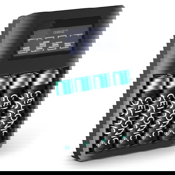 Bateria Samsung AA NiMH Batterie 2600mAh (x4) 4x AA 2600mAh - + Cargador SNB-2512,SBP-2524, Batería recargable para camaras Samsung S760 S860 ES9 S630 ES15 ES28 ES30 S730 S750