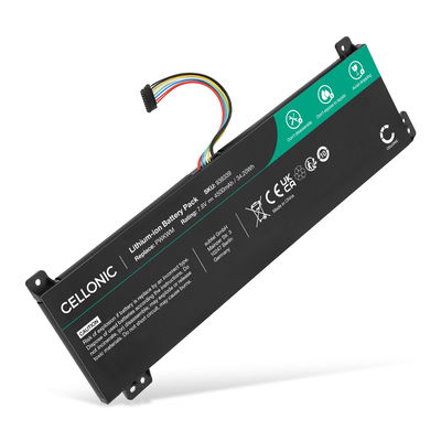 Batería Lenovo para ordenador portátil Lenovo V130-15IKB, 15IGM, 15IKB, V330-15IKB, 14IKB, 15ISK , IdeaPad Slim 1-14AST, V530-14IKB, L17C2PB3 4500mAh 7.6V  de CELLONIC