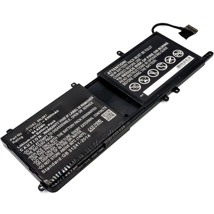 Batería Dell para ordenador portátil Dell Alienware 17 R5, 17 R4, Alienware 15, 15 R4, 15 R3, HF250, 9NJM1, MG2YH 4450mAh 15.2V  de subtel