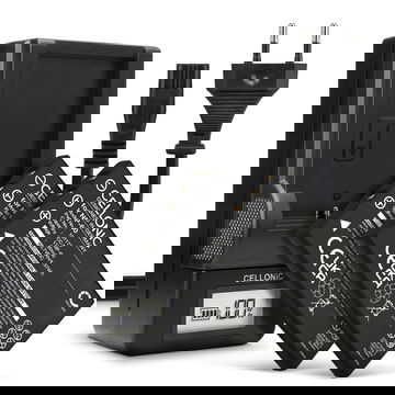 2x Batería para cámaras Drift HD720 HD170 HD170 Stealth HD 1080p 1180mAh 3.6V - 3.7V + Cargador de CELLONIC