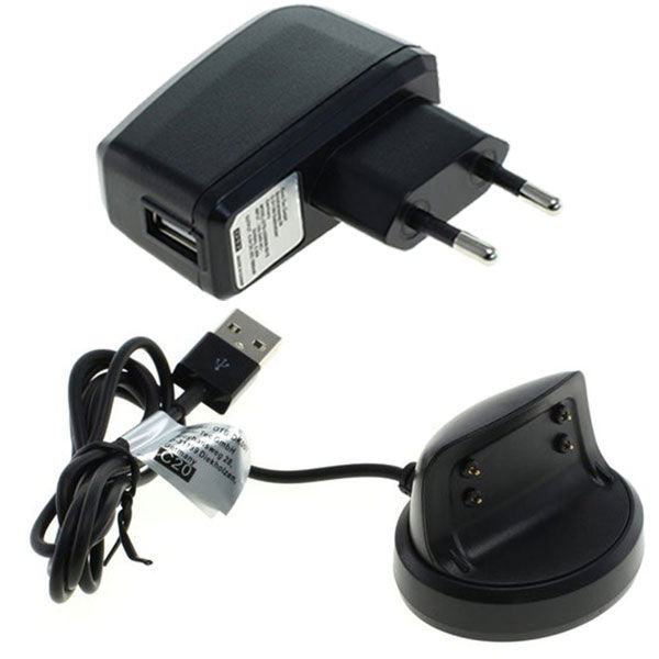 Samsung Gear Fit 2 (SM-R360) Cargador rápido - Cable de carga de y adaptador de CA de subtel