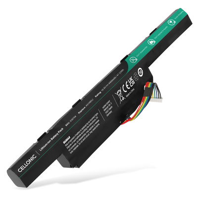 Batería Acer para ordenador portátil Acer Aspire E5-575, E5-573G, E5-575G, E5-573, E5-573G, E5-575TG, E5-573T, E5-774, Travelmate P259-G2-M, P259-G2-MG, AS16B5J, AS16B8J 4400mAh 10.8V  de CELLONIC