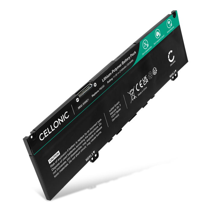 Dell F62G0 Batería 2100mAh 11.4V de subtel
