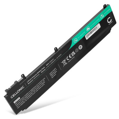 Batería Lenovo para ordenador portátil Lenovo ThinkPad T470s, ThinkPad T460s, 00HW022, SB10F46460, SB10F46461 2000mAh 11.4V  de CELLONIC