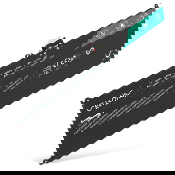 Batería Dell para ordenador portátil Dell XPS 12 9250 4K, Latitude 12 E7275, T02H001, T02H, 9TV5X, 7VKV9, 09TV5X, V55D0 3900mAh 7.6V  de CELLONIC