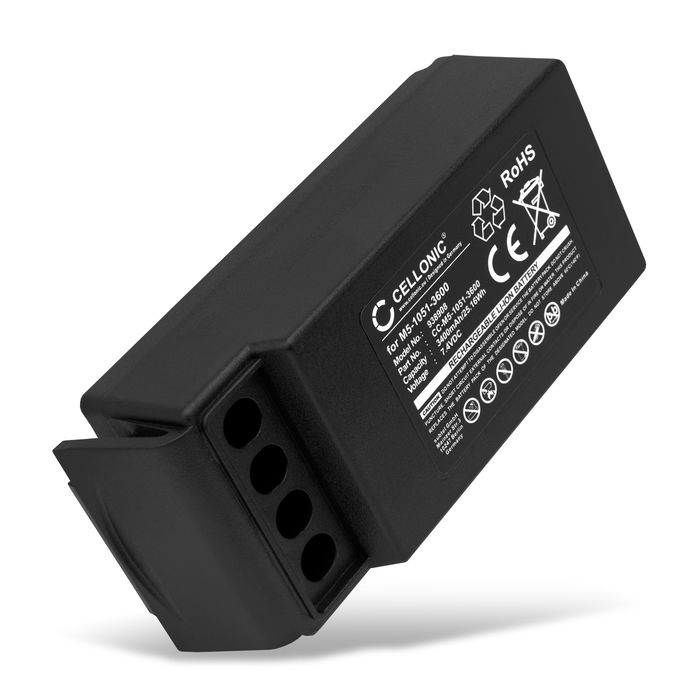 Batería para Cavotec M9-1051-3600 EX, MC-3, MC-3000 (Version 1) 3400mAh 7.4V de CELLONIC