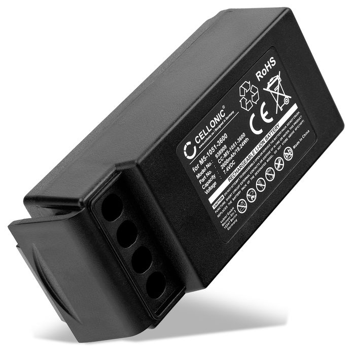 Cavotec M5-1051-3600 Batería 2600mAh 7.4V de CELLONIC