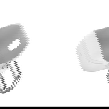 subtel Funda para auriculares inalámbricos Samsung Galaxy Buds (SM-R170 / SM-R175), Funda blanca para auriculares bluetooth con mosquetón - Funda para auriculares inalámbricos