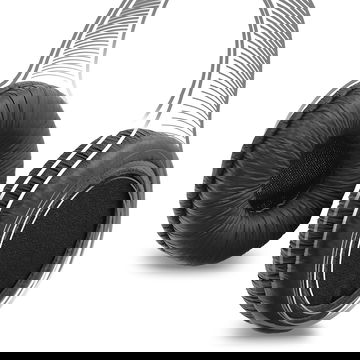 Almohadillas de goma espuma para auriculares Sennheiser PX100, PC130, PC131, PC140, PX200, PXC250, SC660 de subtel, Almohadillas para cascos negras, Headphone ear pads, Repuesto auriculares