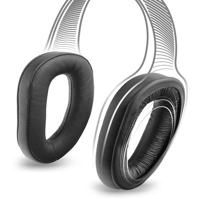 Almohadillas de goma espuma para auriculares Sennheiser GSP 300, GSP 301, GSP 302, GSP 303, GSP 350, GSP 370 de subtel, Almohadillas para cascos negras, Headphone ear pads, Repuesto auriculares