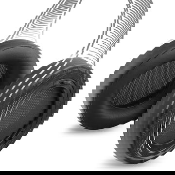 Almohadillas de goma espuma para auriculares Corsair Virtuoso RGB Wireless / Virtuoso RGB Wireless SE / Virtuoso RGB Wireless XT de subtel, Almohadillas para cascos negras, Headphone ear pads, Repuesto auriculares