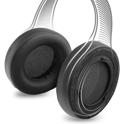 Almohadillas de goma espuma para auriculares Corsair Virtuoso RGB Wireless / Virtuoso RGB Wireless SE / Virtuoso RGB Wireless XT de subtel, Almohadillas para cascos negras, Headphone ear pads, Repuesto auriculares