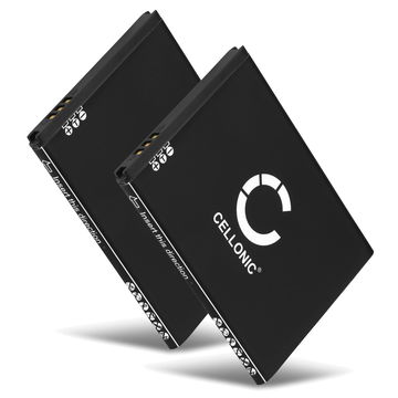 2x Bateria Samsung Galaxy 1350mAh - EB494358VU, Batería larga duración para smartphones Samsung Galaxy Ace / Gio / Fit / Wave M