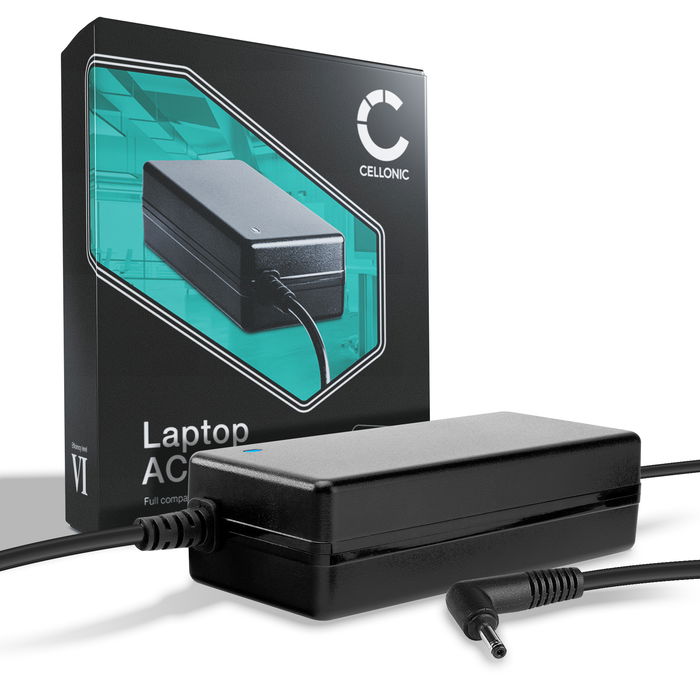 Cargador para notebooks Acer Aspire / TravelMate / Extensa / Swift / Spin Pro Series - Fuente Alimentación 65W, 19V Cable de Carga 2.6m Alimentador, conexión(3mm x 1mm)