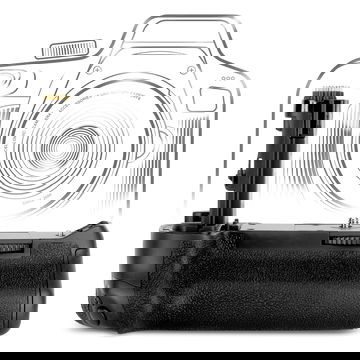Empuñadura cámaras BG-E16 para Canon EOS 7D Mark II - Empuñadura vertical con disparador y compartimento para baterías LP-E6N de CELLONIC