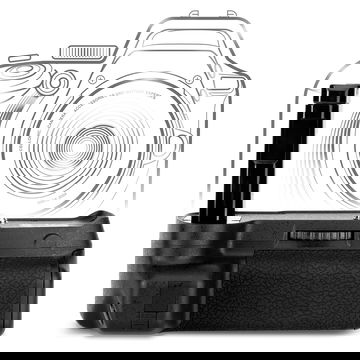 Empuñadura cámaras para Nikon D3400 - Empuñadura vertical con disparador y compartimento para baterías EN-EL14 de CELLONIC
