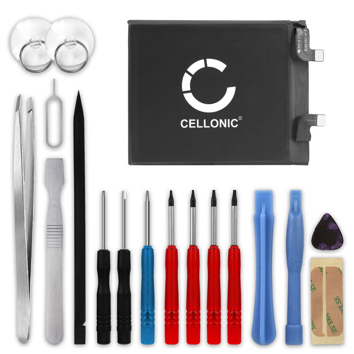 CELLONIC Phone Battery Replacement for Xiaomi Mi 11 Pro 5G / Mi 11 Ultra + 17-Tool Phone Repair Kit - BM55 4800mAh