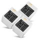3x Battery 2000mAh