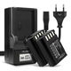 2x Batería 2250mAh + Cargador