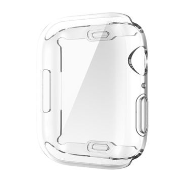 subtel Funda smartwatch para Apple Watch 7 - 41mm, Funda de TPU para relojes inteligentes - Funda protectora en Transparente Back Cover Bumper Case Shockproof