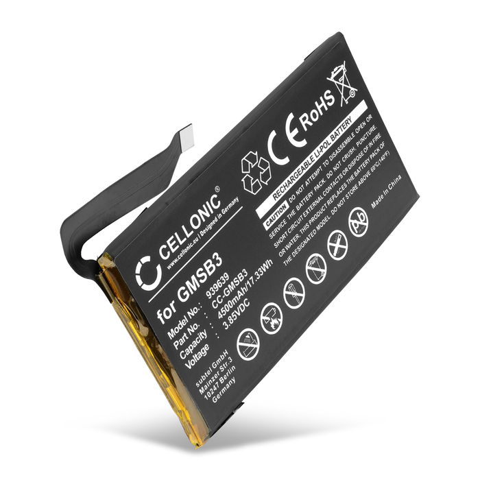 Batería para Google Pixel 6, GMSB3 de Cellonic®], 4500mAh, Litio Polímero