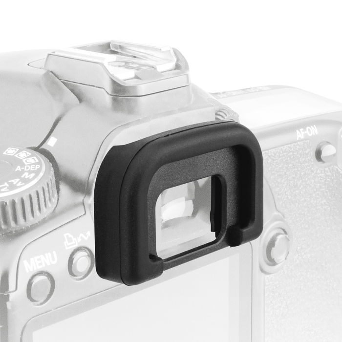 CELLONIC Visor de fotos EP-1 - Visor ocular de repuesto para Pentax K-70 K-m K100D K100D Super K10D K110D K200D K20D Visor de cámara de Silicone, Eye Cup, Camera Eyepiece, Visor óptico